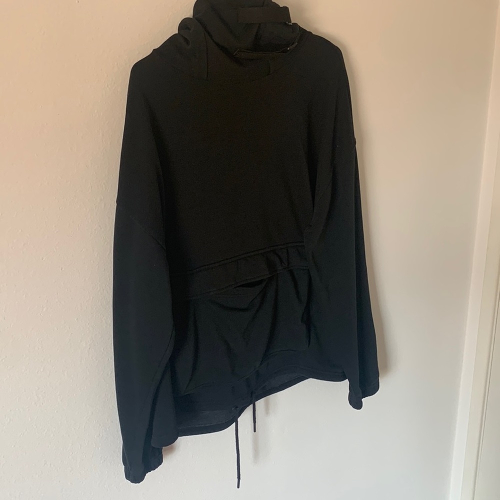 Forever 21 Black Oversized Hoodie